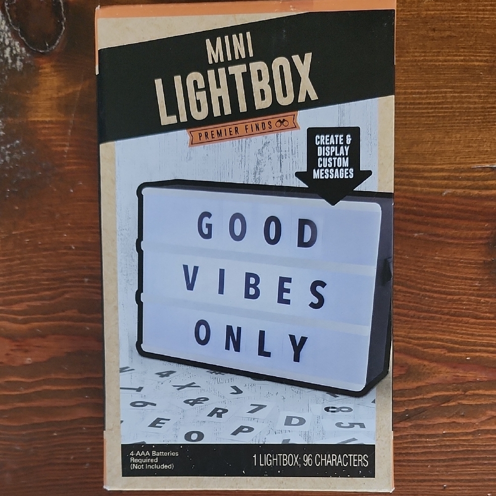 Mini Lightbox - Black
